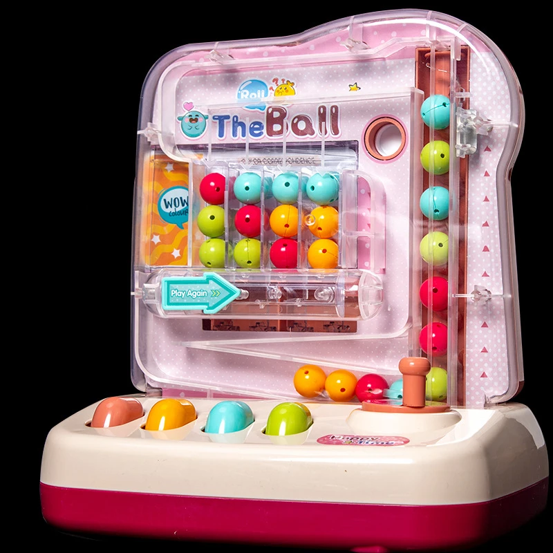 

Educational Puzzle Rolling Ball Board Game Toy Parent-child Funny Interactive Game Machine Children's Day Birthday Gift Toys