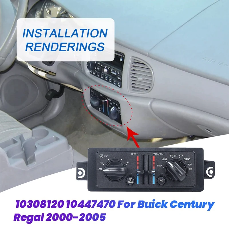 Автомобильный обогреватель кондиционера температура контроля 10308120 10447470 для Buick