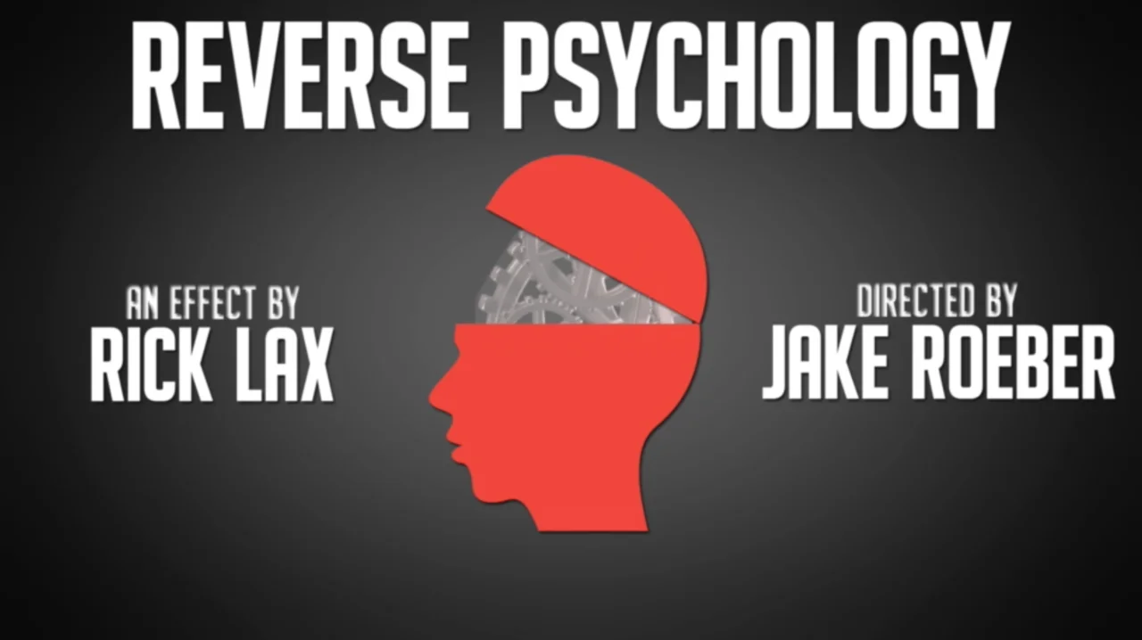 

Reverse Psychology by Rick Lax,Magic Tricks