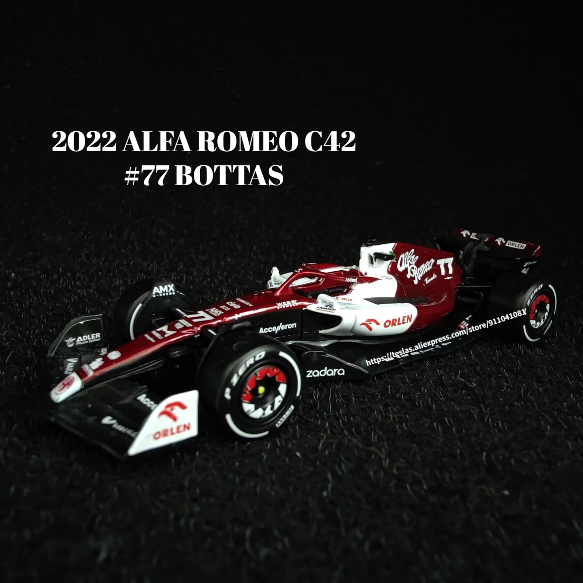 

Bburago F1 2022 Car Model Alfa Romeo C42 Ferrari 75 Red Bull Racing RB18 Mclaren MCL36 Mercedes W13 Scale 1:43 Formula 1 Toy