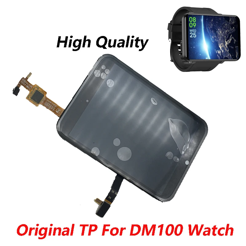 

Original TP For LEMT smart watch 4G 2.86Inch Screen Smart Watch Android7.1 DM100 phone replacement touch Screen lcd display