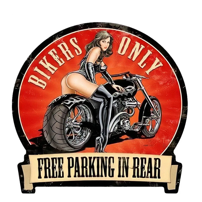 

CMJ creative retro gasoline Girl Vinyl Sticker, for racing cars, motorcycles, waterproof, scratch decals, pvc13cm-13cm