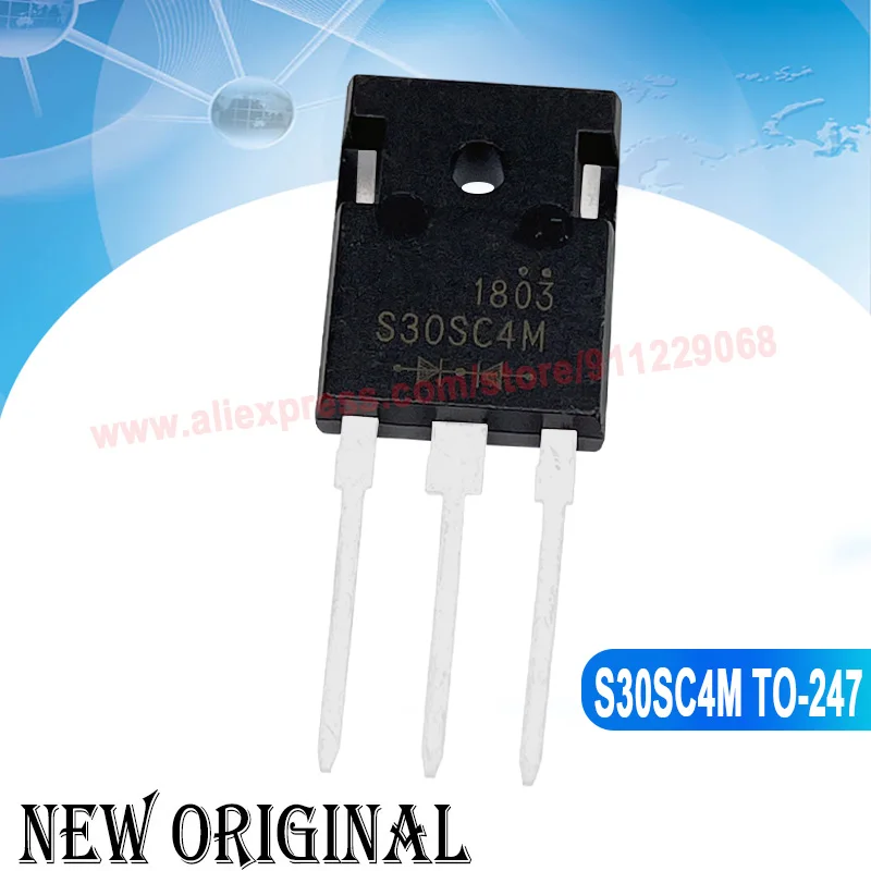 (5 шт.) S30SC4M 40V 30A / W20NM60FD STW20NM60FD 600V 20A / W19NM50N STW19NM50N 500V 14A / DSEP30-06B 600V 30A TO-247