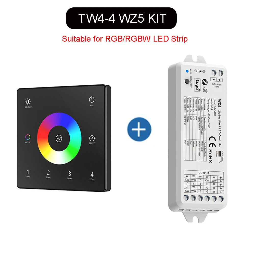 

CENFAYA RGB Контроллер WZ5 4 Зоны