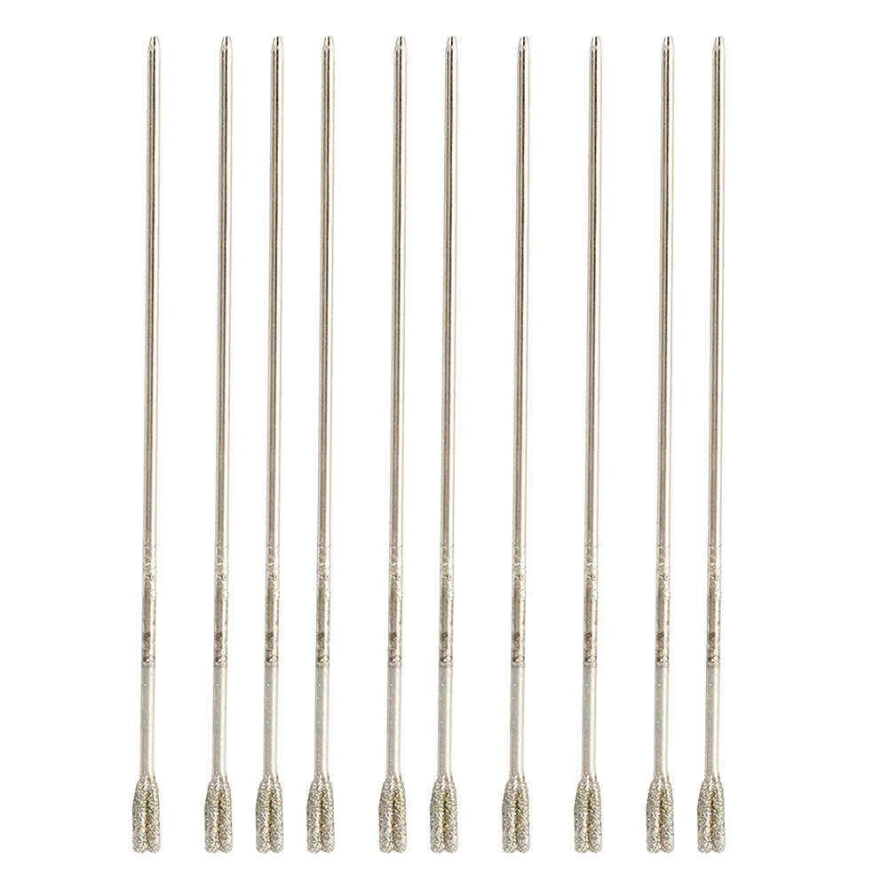 

Polishing Tools 1mm - 2.4mm Diamond Coated Tipped Drill Bits Fits Tile Glass Jewellery Hole Saw For Drilling Jade, Agate, Stone