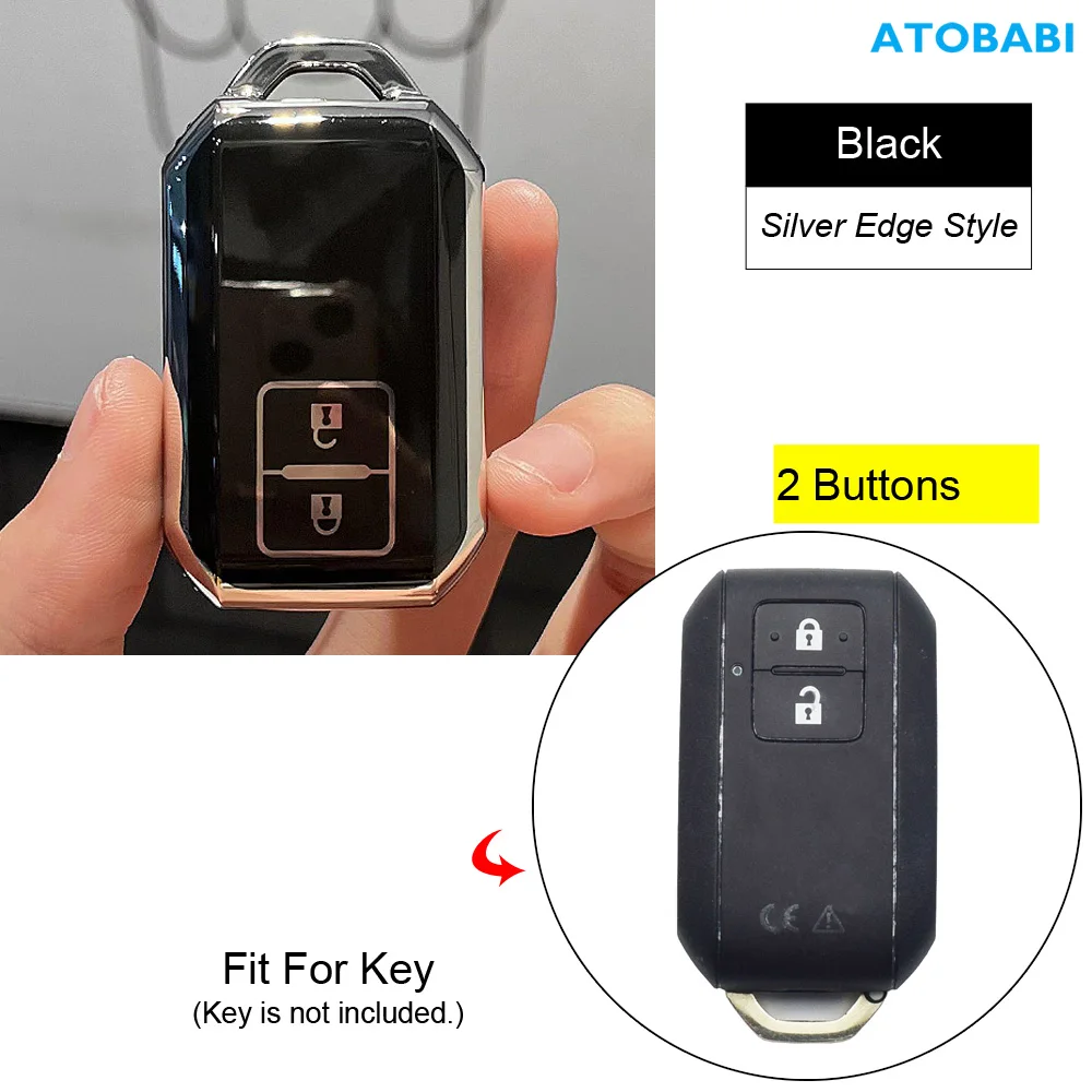 

Чехол для автомобильного ключа из ТПУ, защитный чехол для автомобильного ключа, автомобильные аксессуары для Suzuki Jimny Swift Wagon R от продавца Spacia Xbee Sierra