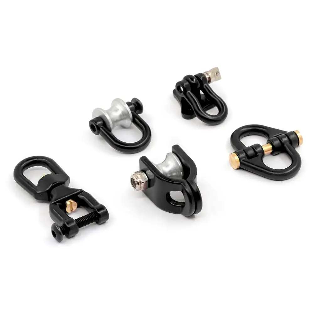 

5 шт./компл. Trx4 T6 Axial Scx10 D90 имитация подъема автомобиля Настроение запчасти буксировочный крючок