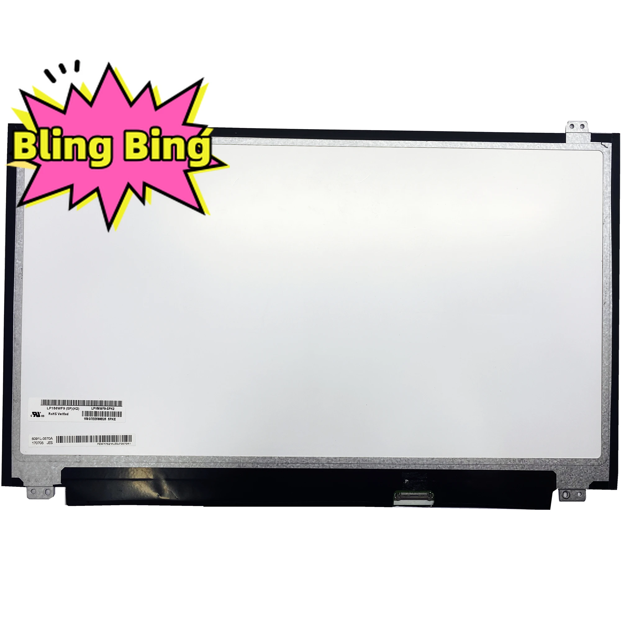 Матрица LP156WF9 SPK2 LP156WF9 (SP)(K2) FHD 15,6 дюймов 1920x108 0 IPS, 30-контактный матовый сменный светодиодный ЖК-экран для ноутбука, новинка