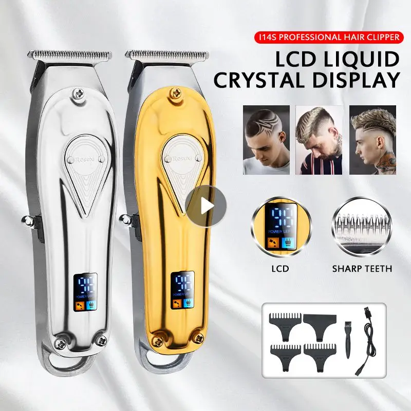 

Профессиональная высокоточная эргономичная машинка для стрижки волос для парикмахеров, усовершенствованная Горячая и эффективная машинка для стрижки волос в салоне, стилист Resuxi