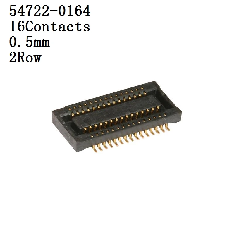 MOLEX-Conector 54722-0164,54363-0589 Connector, Header, 16 Contacts, 0.5 mm, 2 Row, Socket 10 unids/lote