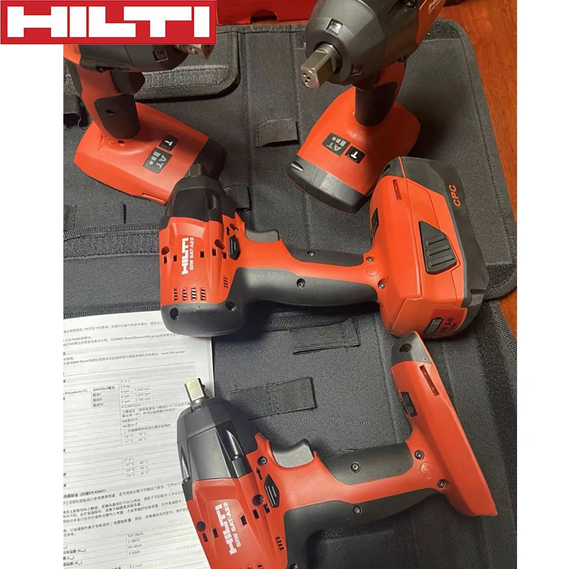 Гайковерт HILTI ударный бесщеточный 22 в SIW 6AT-A22 с регулируемой скоростью 338 нм