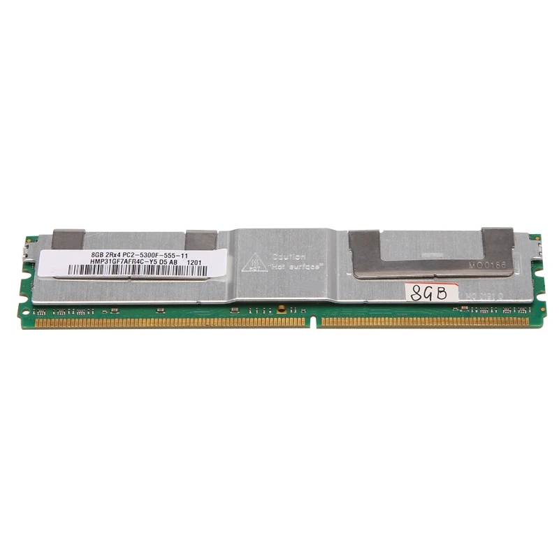 

Оперативная память DDR2 667 МГц PC2 5300 240 контактов 1,8 в FB DIMM с охлаждающим жилетом для настольной памяти AMD