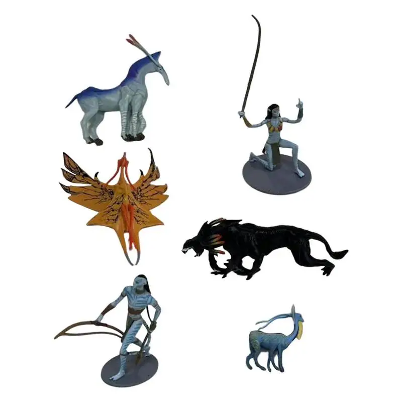 

Movie Characters PVC Figure Model Toys Classic Movie Figure Movie Collectible Action Figures Toys 6PCS