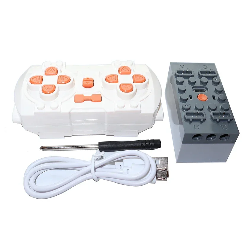 

NEW Speed Remote Control Building Blocks Rechargeable Bluetooth Lithium Battery Box Electric Motor Suitable for IOS and Android