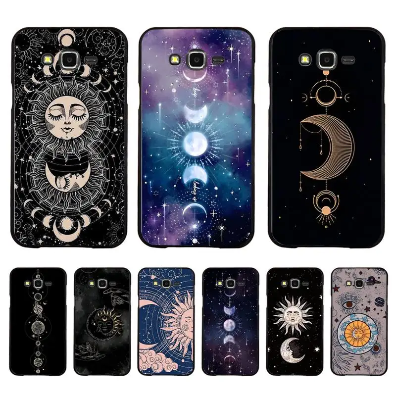 

YNDFCNB Moon Tarot Mystery Phone Case for Redmi 8 9 9A for Samsung J5 J6 Note9 for Huawei NOVA3E Mate20lite cover