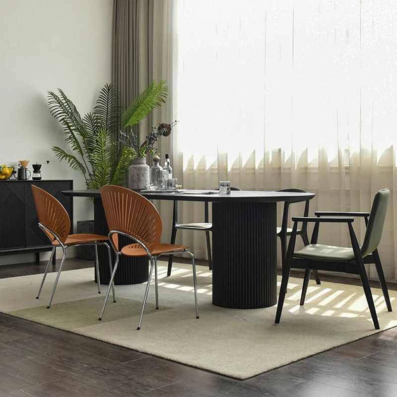 Скользящая мебель для обеденного стола роскошные стулья гостиной небольшой