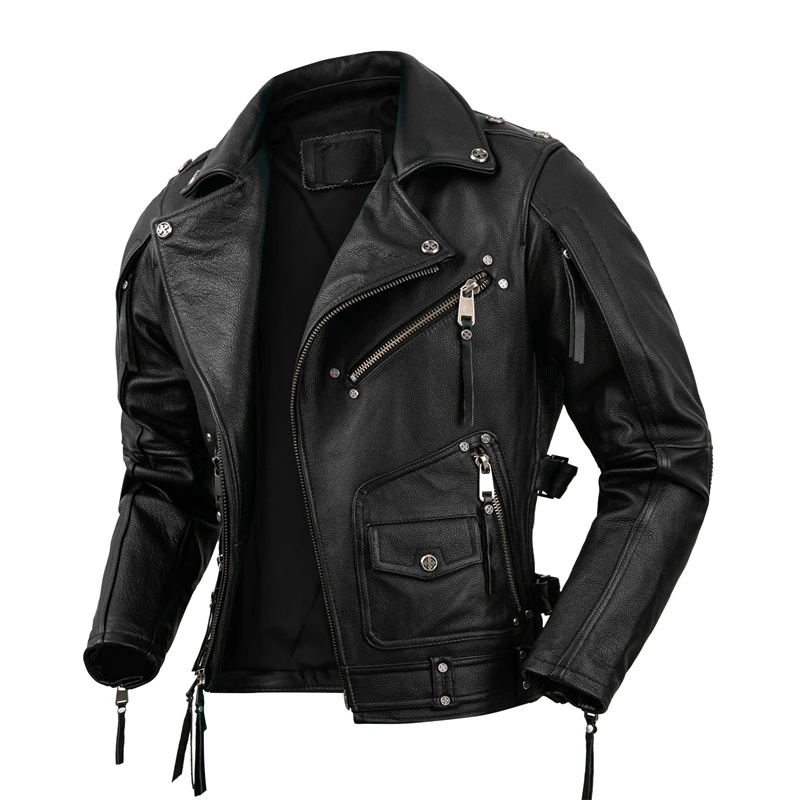 Motorcycle Leather Jacket Men Moto Riding Leather Jacket Mens Clothing Biker Coat Genuine Natural Calfskin Clothes Mens Jackets 1 Motorcycle Leather Jacket Men Moto Riding Leather Jacket Mens Clothing Biker Coat Genuine Natural Calfskin Clothes Mens Jackets 1