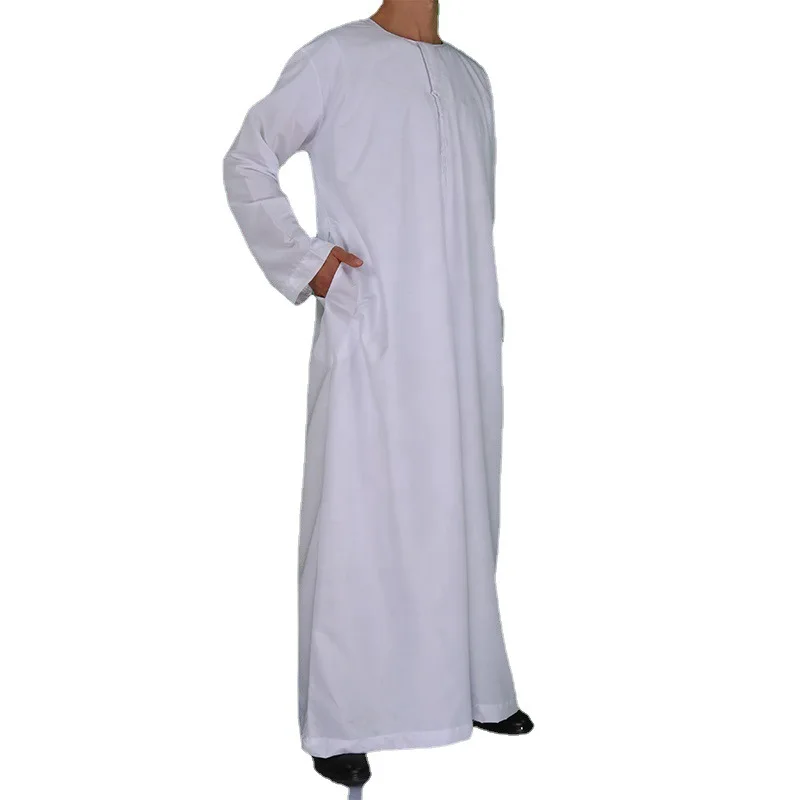 Men Muslim Clothes Kaftan Muslim Dresses Islam Abaya Pakistan Saudi Arabia Roupas Masculinas Caftan Long Robe Abayas Ropa Hombre