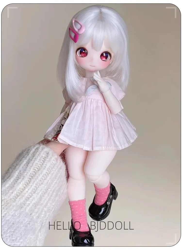 2024 новая BJD 2 юаня bjd кукла 1/6 женский медведь девушка полное тело шарнирная