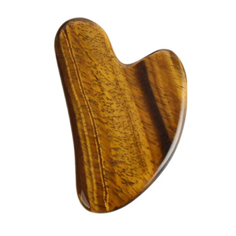 

Tool Scraping Guasha Body Jade Board Plate Facial Face Scraper Tools Scrapper Steel Stainless Muscle Wood Natural Neck Set Rose