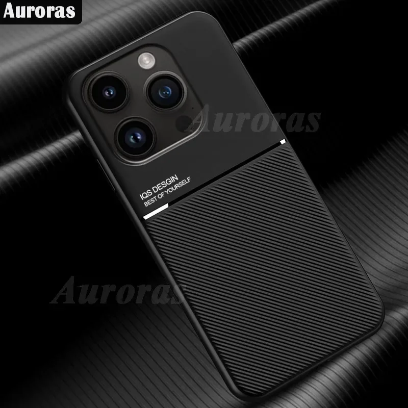 Ультратонкий Твердый поликарбонатный Магнитный чехол без рамки для телефона