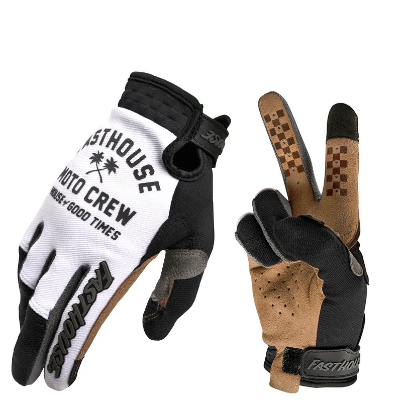 

2025Новые перчатки с сенсорным экраном, мужские перчатки для гонок на мотоциклах, внедорожные перчатки, женские велосипедные перчатки