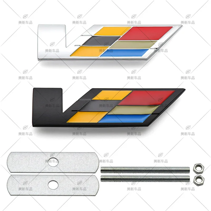 

Suitable for Cadillac V logo SLS CTS XTS XLR metal logo modification, labeling, tail logo, middle screen logo