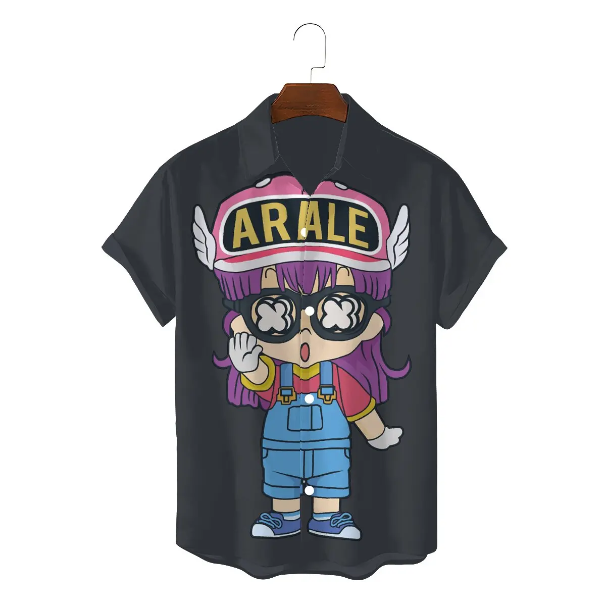 

Arale With Glasses Special 3D Shirt Dr Slump Japanese Manga Leisure Hawaii Shirts Hot Sale T-shirt For Men Women