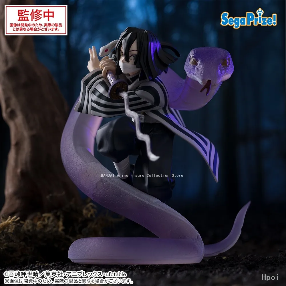 Фото В наличии SEGA Оригинальное аниме «Demon Slayer: Kimetsu No Yaiba» Фигурка Xross Link «Iguro Obanai» — Репетиционное издание Pillar — №3