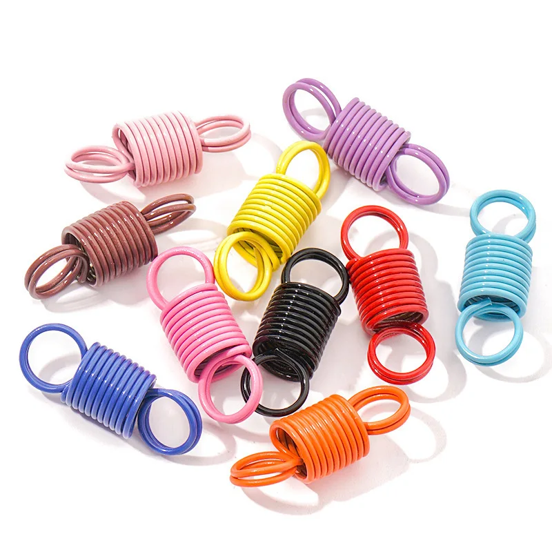 

10 Рисунки Пружины Многофункциональные декоративные пряжки DIY Ключи Соединительные пряжки Ювелирные аксессуары