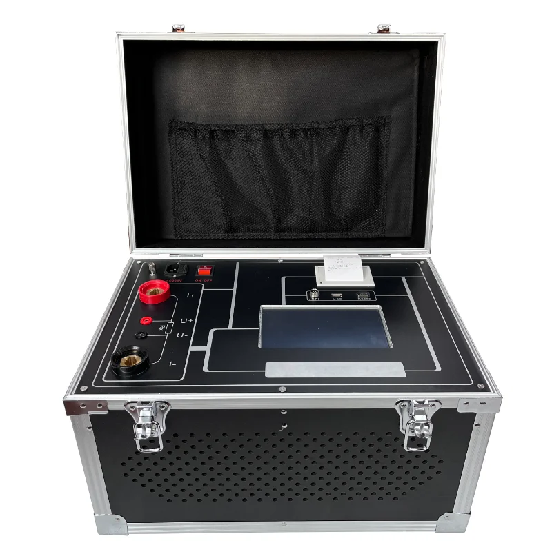 

Electric Loop Resistance Tester Portable Contact Resistance 400A 500A 600A Micro Ohmmete