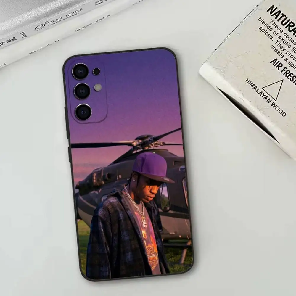 Фото Чехол для телефона T-T-travis S-Scott-Rapper-Music для Samsung S25, S24, S21, S22, S23, S30, Ultra, S20, Plus, Fe, Lite, Note, 10, черный №5