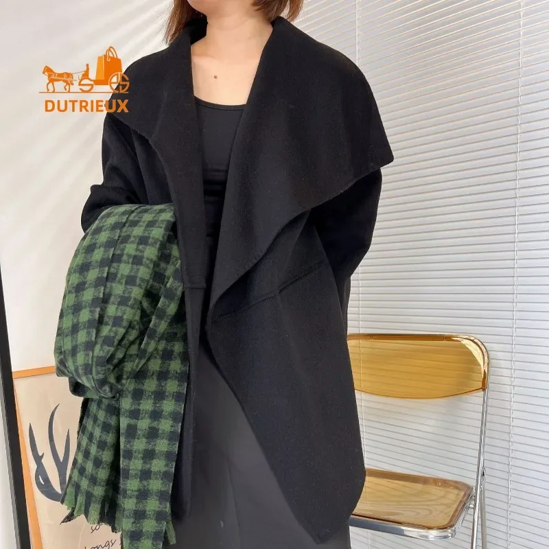 Двухстороннее кашемировое пальто