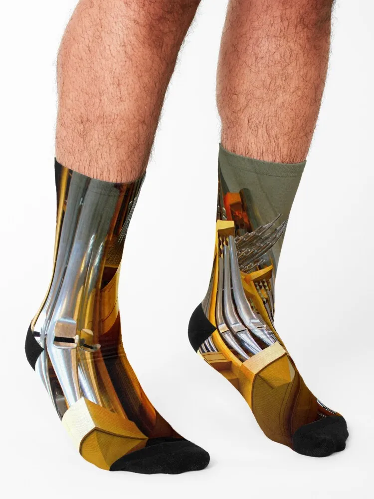 Tuyaux du grand orgue носки хип-хоп походные мужские роскошный бренд женские