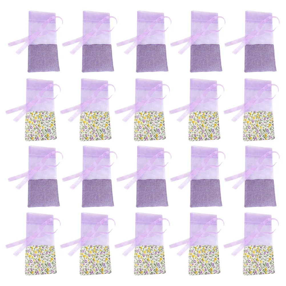

20 Pcs Wedding Favor Bags Bagbalm Lavender Pouches Lavender Bags Empty Tiny Gift Bag Lavender Sachet Bags Holiday Bags Gifts