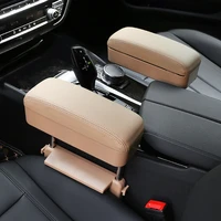 1pcs car armrest box universal adjustable car elbow support case car organizer seat gap organizer car styling accessories