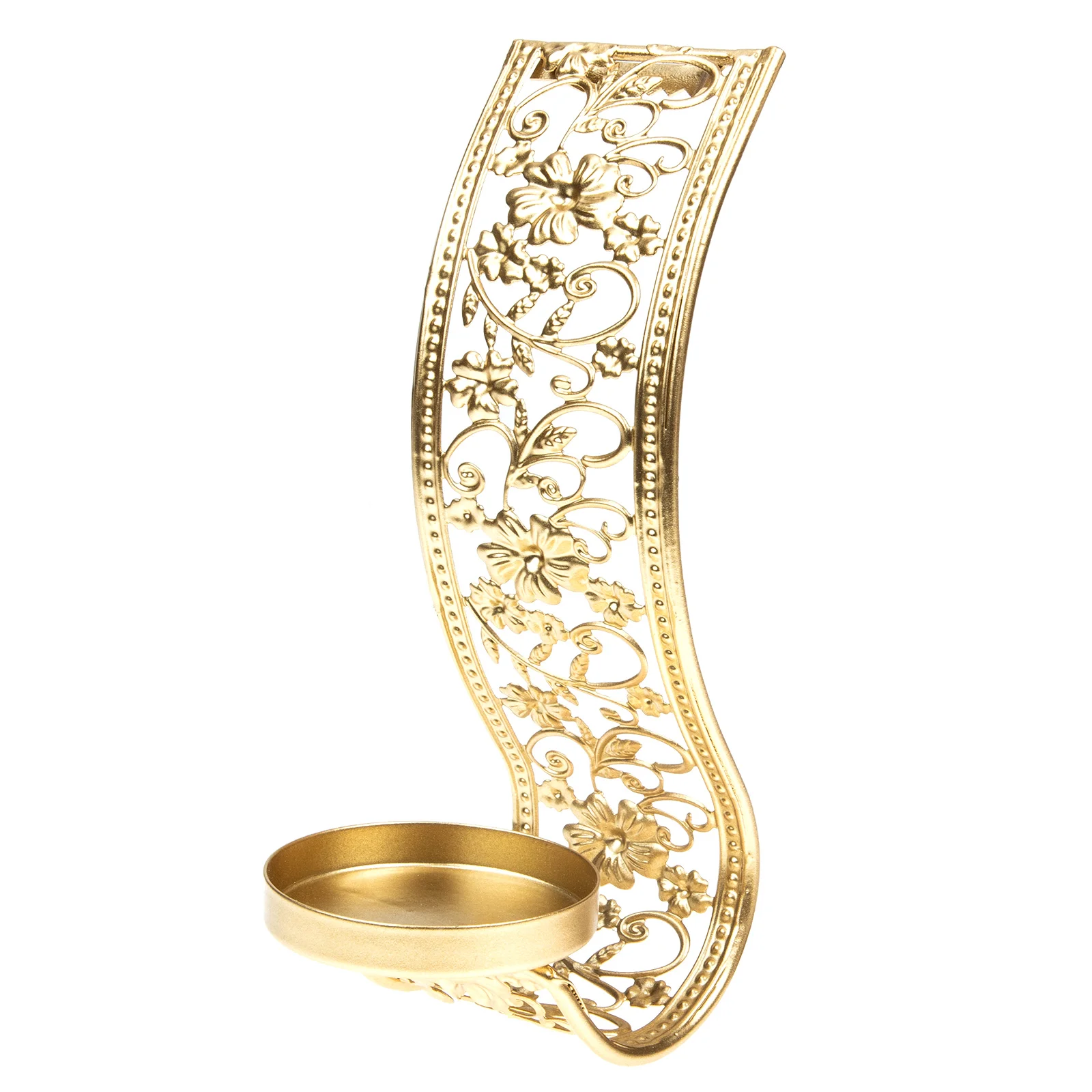 

Hanging Iron Holder Wall Shelf Decor Tealight Holder Wall Sconce Holder Vintage Decor