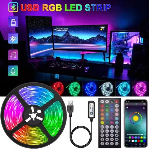 RGB светодиодная лента LeiiGeeGo 20 метров 5В