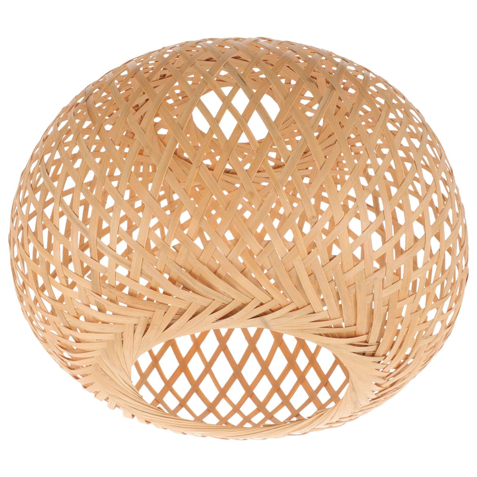 

House Decorations Home Protective Cover Ceiling Light Shade Lamp Shades Restaurant Rural Woven Bamboo Lampshade Weaving Lights