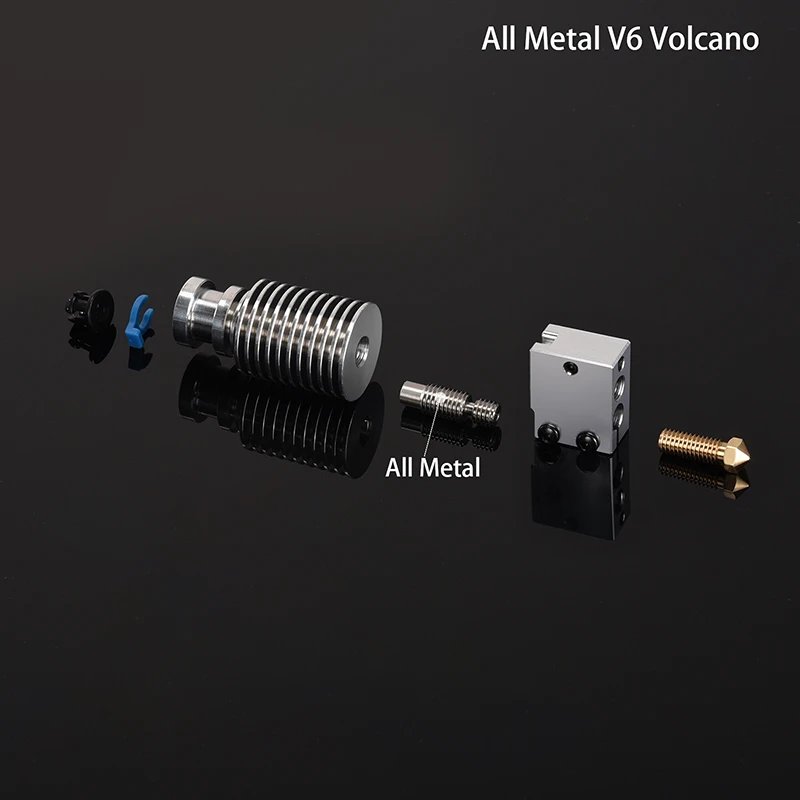 Высококачественный полностью металлический V6 J-head Hotend Bowden комплект экструдера
