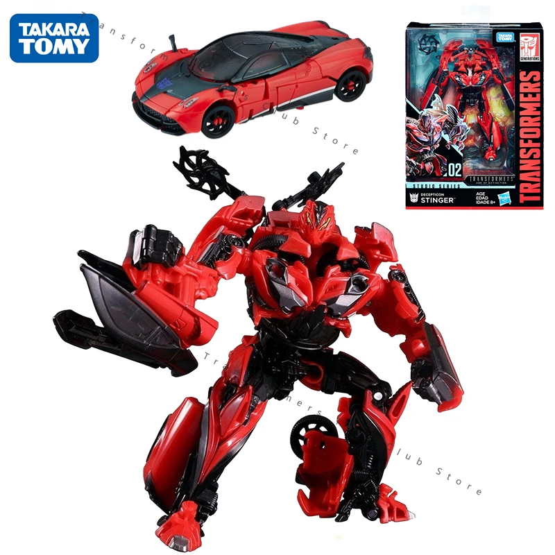

В наличии Takara Tomy Трансформеры классический фильм 4 Улучшенный класс D SS02 Stinger экшн-фигурки Коллекционирование хобби игрушка подарок