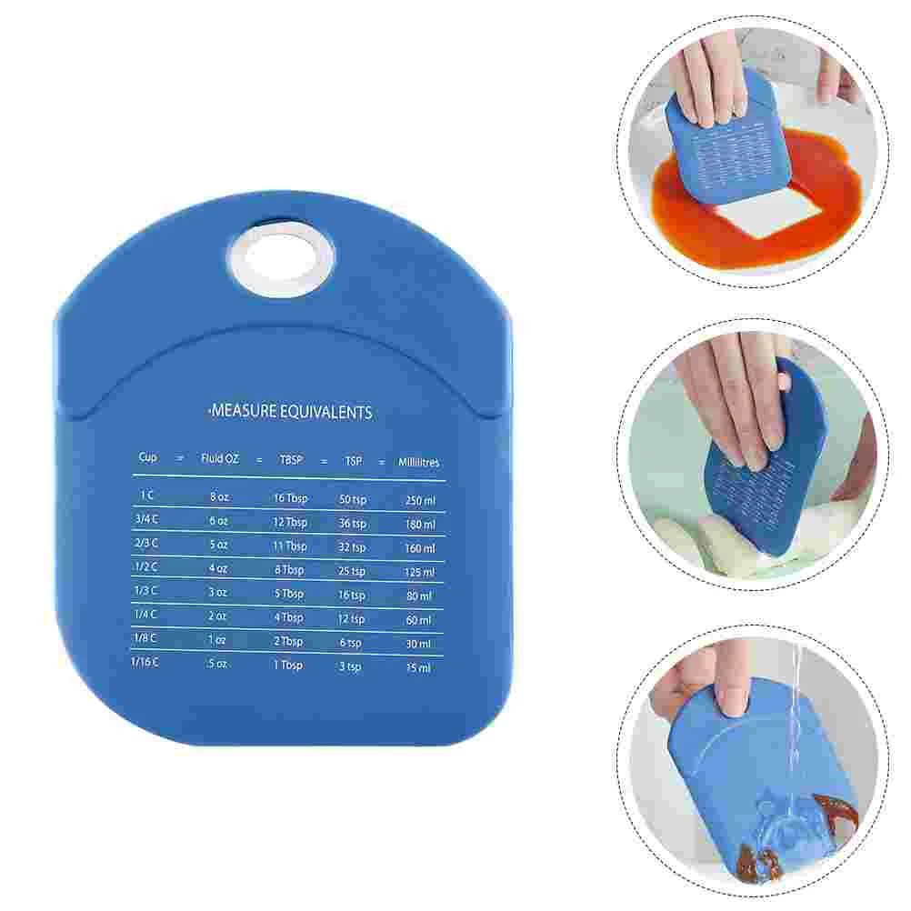 

2Pcs Supplies Butter Scrapers Dough Scrapers (Blue)