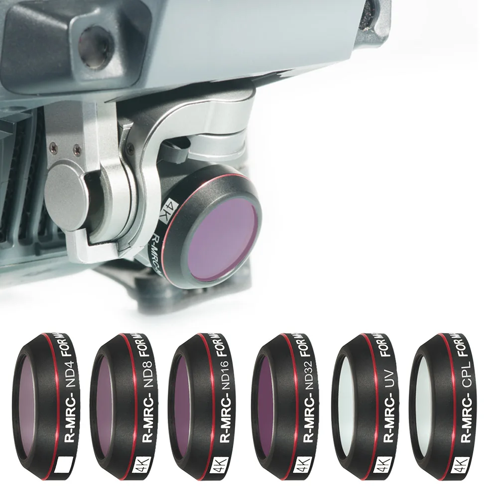 Купи Lens Filters For Mavic Pro 4K UV CPL Neutral Density Camera Filter Set For DJI Mavic Pro Drone Accessories STAR ND 4 8 16 Filter за 1,027 рублей в магазине AliExpress