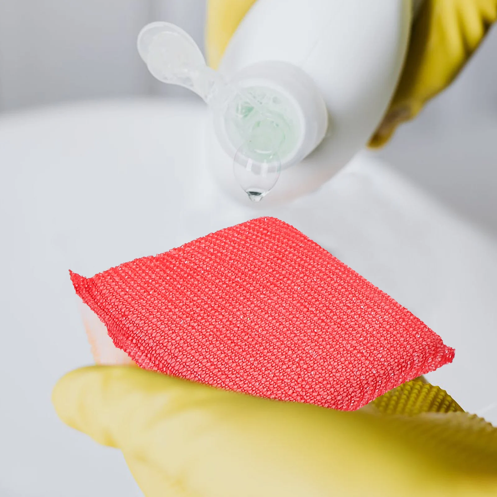 12 шт. кухонная губка для мытья посуды чистящие средства матовые губки подушечки