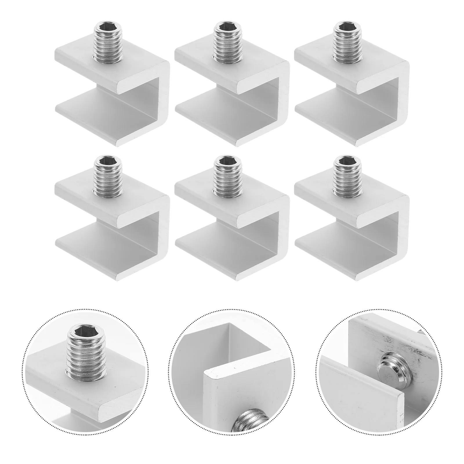 

6pcs Window Safety Lock Children Limiting Lock Household Clamp-resistant Lock