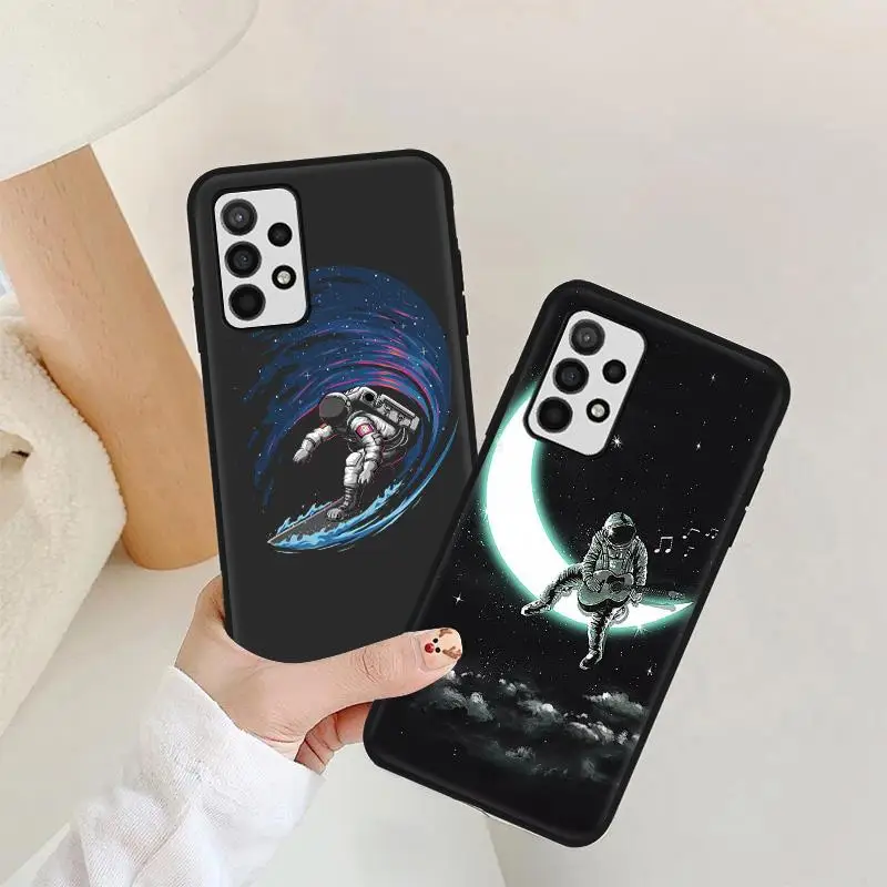 

Space Man Case for Samsung J8 2018 Case Cover Samsung A750 A7 A9 A6 J4 J6 Plus J2 Pro 2018 A7 J7 J5 Prime J3 2017 On7 On5 Funda