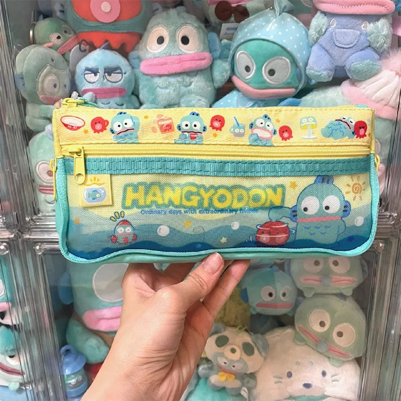 

Kawaii Sanrio Hangyodon Cartoon Stationery Case Pencil Case School Supplies Student Stationery Storage Bag Pen Pouch Girls Gifts