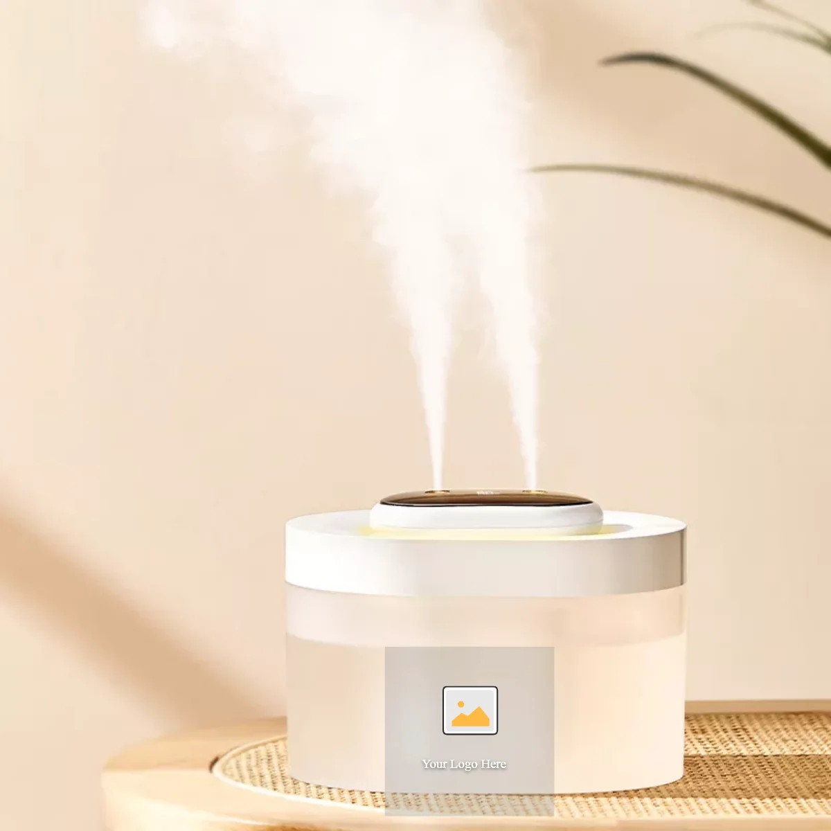 

1000ml Humidifier Large Capacity Double Spray Silent Aromatherapy Humidifiers Diffusers Chargable Essential Oils Diffuser Home