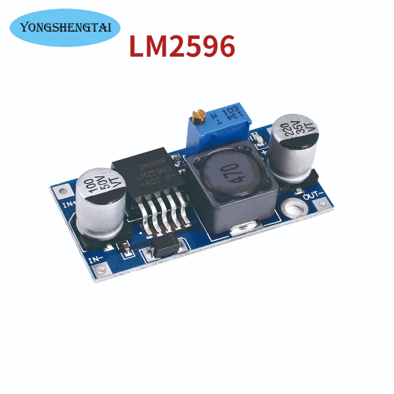 DIP 5PCS DC-DC понижающий преобразователь модуль LM2596 выход источника питания 1 25 в-30 в |