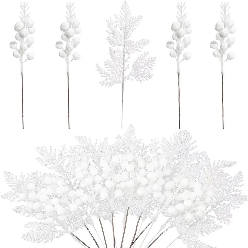 

Искусственные красные ягоды для декора